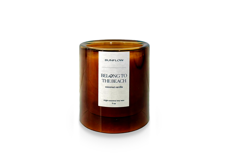 Belong to the Beach Coconut Vanilla Sunflow Candle