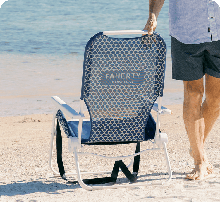 Faherty Sunflow beach chair