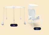 Cabana & Tall Sand Dune Chairs Set